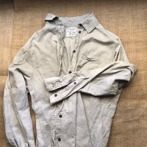 All Saints Tan Button Down Shirt - Women’s